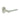 Frelan Hardware - CRES CR-105 Multipoint Door Handles - Pair - Oval Rose; #finish_satin-stainless-steel
