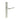 Frelan Hardware - CRES CR-105 Multipoint Door Handles - Pair - Backplate; #finish_satin-stainless-steel