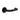 Frelan Hardware - CRES CR-106 Fixed Dead Door Handles - Pair - Round Rose; #finish_black
