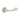 Frelan Hardware - CRES CR-106 Fixed Dead Door Handles - Pair - Round Rose; #finish_satin-stainless-steel