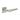 Frelan Hardware - CRES CR-107 Door Handles on Rose - Sprung - Pair - Square Rose; #finish_satin-stainless-steel
