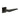 Frelan Hardware - CRES CR-107 Fixed Dead Door Handles - Pair - Square Rose; #finish_dark-bronze