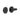 Frelan Hardware - CRES Thumb Turn & Release - CR803 - With Indicator - Round Rose; #finish_black