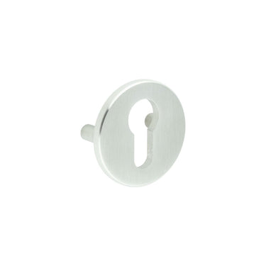 Frelan Hardware - CRES External Security Escutcheon - Lug Fix; #finish_satin-stainless-steel