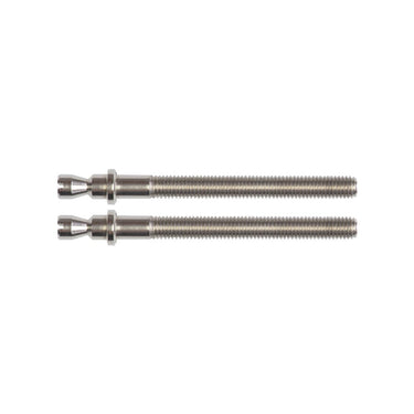 Frelan Hardware - CRES Finger Plate Bolts - M8; #finish_satin-stainless-steel