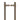 Frelan Hardware - CRES T-Bar Pull Handle - Back to Back - Pair; #finish_antique-brass