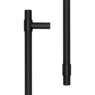 Frelan Hardware - CRES T-Bar Pull Handle - Bolt Through; #finish_black
