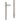 Frelan Hardware - CRES T-Bar Pull Handle - Face Fix; #finish_satin-stainless-steel