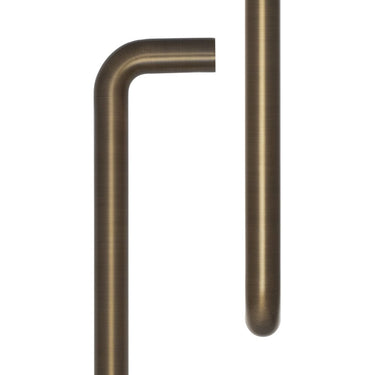 Frelan Hardware - CRES D-Shape Pull Handle - Face Fix; #finish_antique-brass