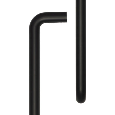 Frelan Hardware - CRES D-Shape Pull Handle - Bolt Through; #finish_black