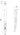 Frelan Hardware - Jedo Brass Lever Action Flushbolt - 250mm; #global