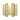 Frelan Hardware - Double Action Steel Spring Hinges - 102mm; #finish_polished-brass
