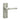 Frelan Hardware - Belfry Suite Door Handles - Pair - Lock; #finish_pewter
