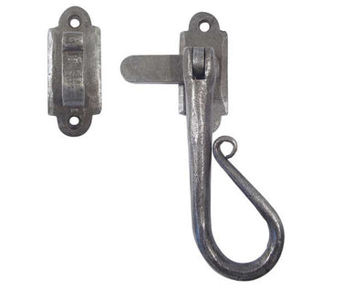 Frelan Hardware - Antique Range Casement Fasteners - 112mm; #finish_pewter