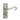 Frelan Hardware - Chester Suite Door Handles - Pair - Bathroom; #finish_pewter