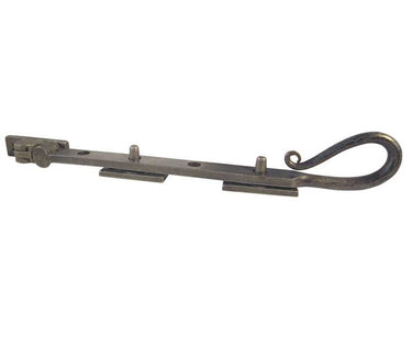 Frelan Hardware - Hand Forged Casement Stay - 250mm; #finish_pewter