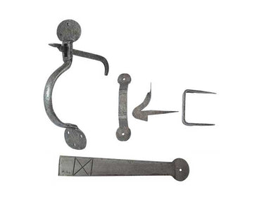 Frelan Hardware - Antique Gate Catch - 233mm; #finish_pewter