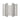 Frelan Hardware - Double Action Steel Spring Hinges - 125mm; #finish_grey
