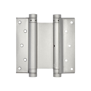 Frelan Hardware - Double Action Steel Spring Hinges - 175mm; #finish_grey