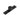 Frelan Hardware - Hoxton Thaxted Cabinet Handles - Plain Plate - 40mm Knob; #finish_black