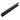 Frelan Hardware - Hoxton Nile Cabinet Handles - 224mm - Plain Plate; #finish_black