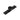 Frelan Hardware - Sturt Cabinet Handles - Plain Backplate - 40mm Knob - Plain Rose; #finish_black
