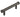 Frelan Hardware - Hoxton Wenlock Cabinet Handles - No Plate - Bar - 96mm; #finish_dark-bronze