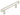 Frelan Hardware - Hoxton Wenlock Cabinet Handles - No Plate - Bar - 96mm; #finish_polished-nickel
