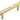 Frelan Hardware - Hoxton Wenlock Cabinet Handles - No Plate - Bar - 96mm; #finish_satin-brass