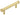 Frelan Hardware - Hoxton Wenlock Cabinet Handles - No Plate - Bar - 96mm; #finish_satin-brass