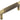 Frelan Hardware - Hoxton Taplow Cabinet Handles - No Plate - Bar - 96mm; #finish_antique-brass