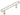 Frelan Hardware - Hoxton Thaxted Cabinet Handles - No Plate - Bar - 96mm; #finish_polished-nickel
