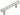 Frelan Hardware - Hoxton Thaxted Cabinet Handles - No Plate - Bar - 96mm; #finish_satin-nickel