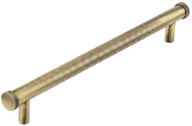 Frelan Hardware - Hoxton Thaxted Cabinet Handles - No Plate - Bar - 224mm; #finish_antique-brass