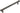 Frelan Hardware - Hoxton Thaxted Cabinet Handles - No Plate - Bar - 224mm; #finish_dark-bronze