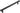 Frelan Hardware - Hoxton Thaxted Cabinet Handles - No Plate - Bar - 224mm; #finish_black