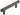 Frelan Hardware - Hoxton Nile Cabinet Handles - 96mm - No Plate; #finish_dark-bronze