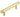 Frelan Hardware - Hoxton Nile Cabinet Handles - 96mm - No Plate; #finish_satin-brass