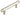 Frelan Hardware - Hoxton Nile Cabinet Handles - 96mm - No Plate; #finish_satin-nickel