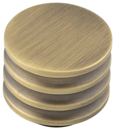 Frelan Hardware - Sturt Cabinet Handles - No Backplate - 30mm Knob - No Rose; #finish_antique-brass