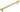 Frelan Hardware - Sturt Cabinet Handles - No Backplate - Bar - 224mm; #finish_satin-brass
