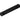 Frelan Hardware - Fanshaw Backplate for Cupboard Knobs - 140mm x 30mm; #finish_black
