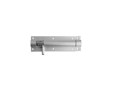 Frelan Hardware - Aluminium Straight Barrel Door Bolts (Box of 10) - 64mm; #finish_satin-anodised-aluminium