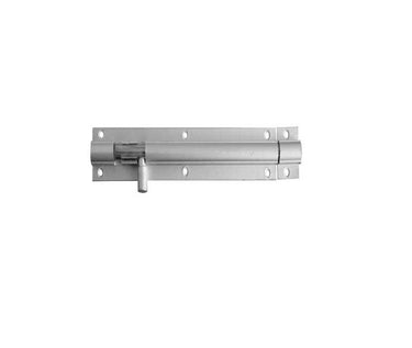 Frelan Hardware - Aluminium Straight Barrel Door Bolts (Box of 10) - 75mm; #finish_satin-anodised-aluminium