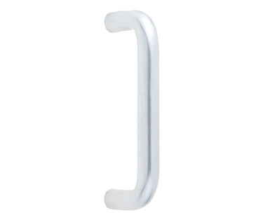 Frelan Hardware - D Shape Aluminium Pull Handle - 152mm x 19mm dia. - Single - Bolt Through; #finish_satin-anodised-aluminium