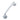 Frelan Hardware - D Shape Aluminium Pull Handle - 150mm x 19mm dia. - Single - On Rose; #finish_satin-anodised-aluminium
