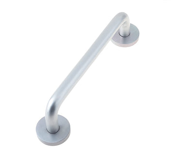 Frelan Hardware - D Shape Aluminium Pull Handle - 400mm x 19mm dia.  - Single; #finish_satin-anodised-aluminium