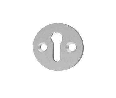 Frelan Hardware - Aluminium Standard Key Escutcheon Plate - 50mm x 1mm; #finish_satin-anodised-aluminium