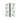 Frelan Hardware - Steel Plain Bearing Butt Hinges - 102mm x 76mm; #finish_zinc-plate