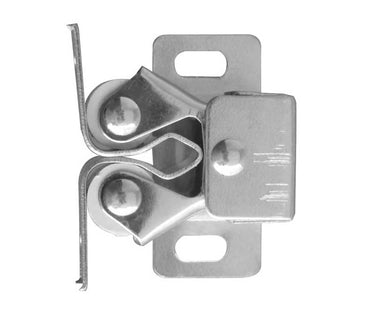 Frelan Hardware - Jedo Double Roller Catch - 31mm x 18mm; #finish_zinc-plate